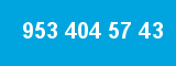 953 404 57 43 953 404 57 43